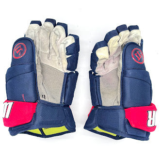 Gants d'occasion - Warrior Alpha - ECHL (bleu marine/rouge)
